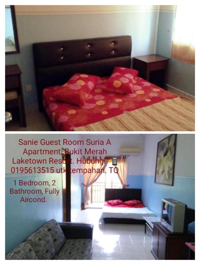 Kampong Kubu Gajah  Sanie Guest Room Suria A' Apartment, Bukit Merah Laketown Resort מראה חיצוני תמונה