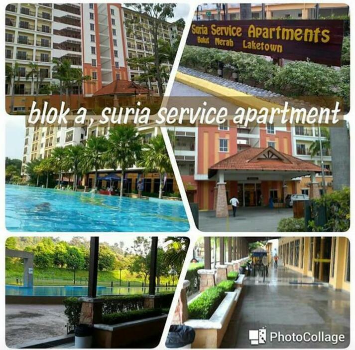 Kampong Kubu Gajah  Sanie Guest Room Suria A' Apartment, Bukit Merah Laketown Resort מראה חיצוני תמונה
